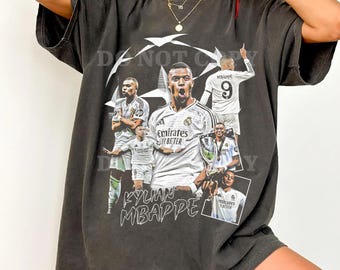 Comfort Colors Kylian Mbappe T-shirt