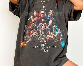 Comfort Colors Mortal Kombat 2 Movie T-Shirt