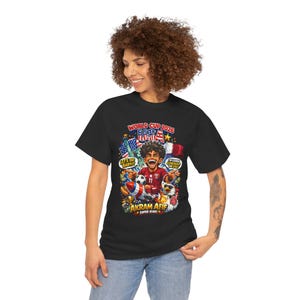 Qatar World Cup 2026 Football / Soccer Player T-Shirt | Qatar Football Fan Tee image 5