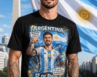 Argentina World Cup 2026 Football / Soccer Jersey Shirt | Fan Tee
