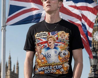 England Football / Soccer Player World Cup 2026 Tee