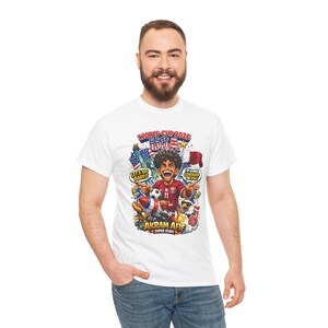 Qatar World Cup 2026 Football / Soccer Player T-Shirt | Qatar Football Fan Tee image 6