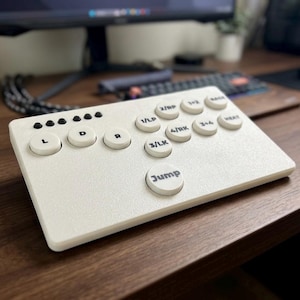 Leverless Controller | 3D Printed Panel, GP2040-CE, Hitbox Style FGC Arcade Stick