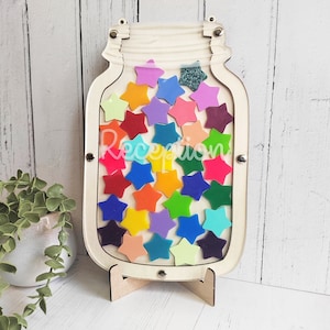 Beloningspotje van 30 cm voor de klas Beloningpotsysteem Leraar Beloningstabel voor goed gedrag Beloningspotje voor in de klas