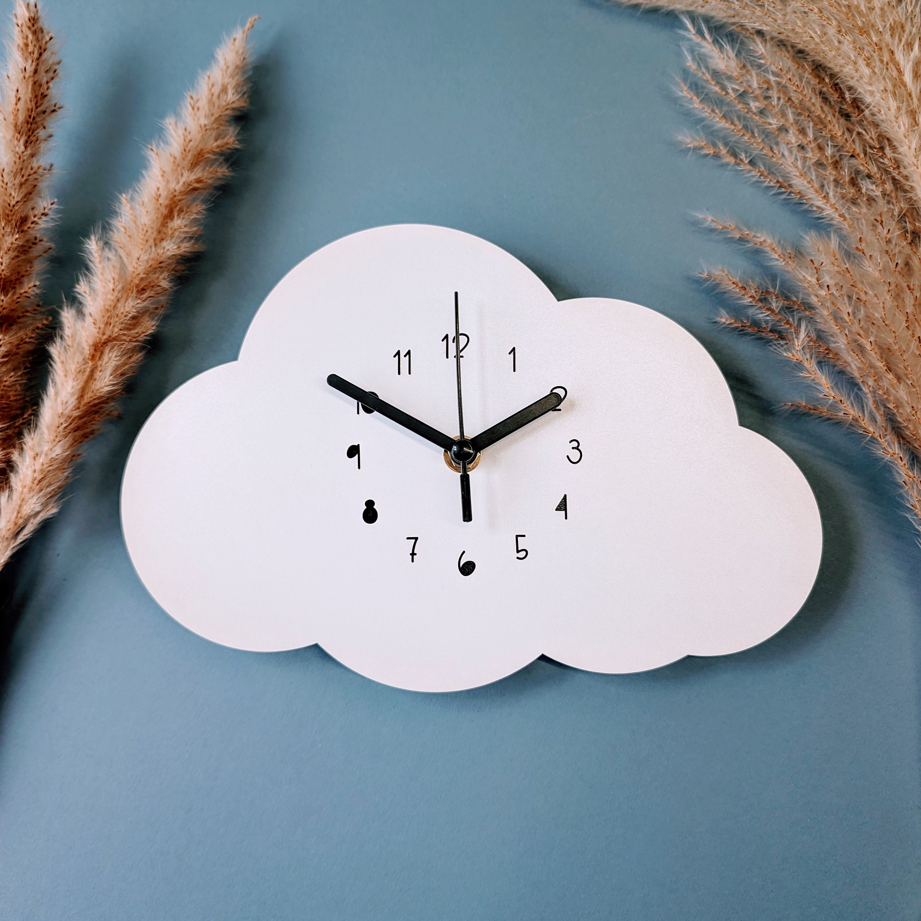 Cloud Wall Clock. Cloud Wall Clock.