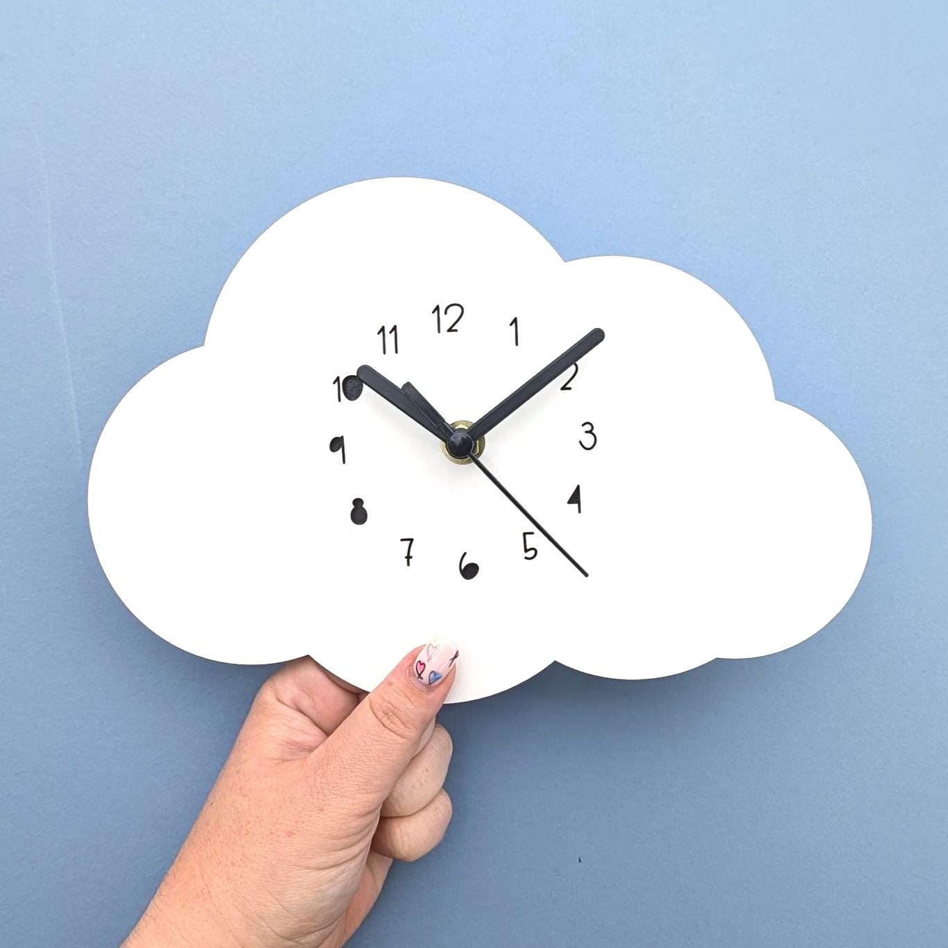 Cloud Wall Clock. Cloud Wall Clock.