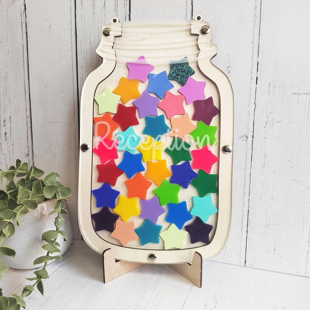 30cm XL Large Reward Jar Class Reward Jar Teacher Reward Chart Good