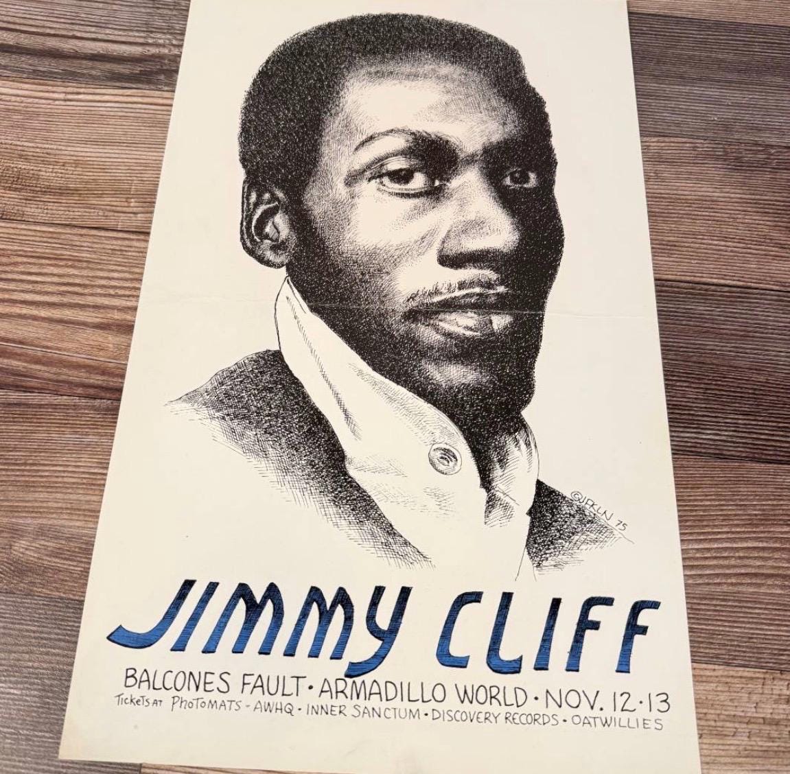 Vintage Jimmy Cliff - Etsy