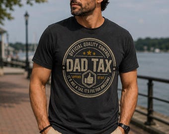 Chemise fiscale pour papa, cadeau gourmand drôle, t-shirt collation sarcastique, cadeau de fête des pères