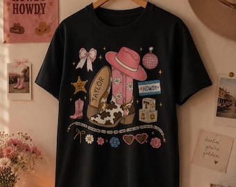 Retro Toy Story 5 PNG, Je le savais, je vous connaissais, bottes de cow-girl occidentales, bracelet de l'amitié, fichier de téléchargement graphique