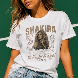 Shakira T Shirt Vintage - Etsy