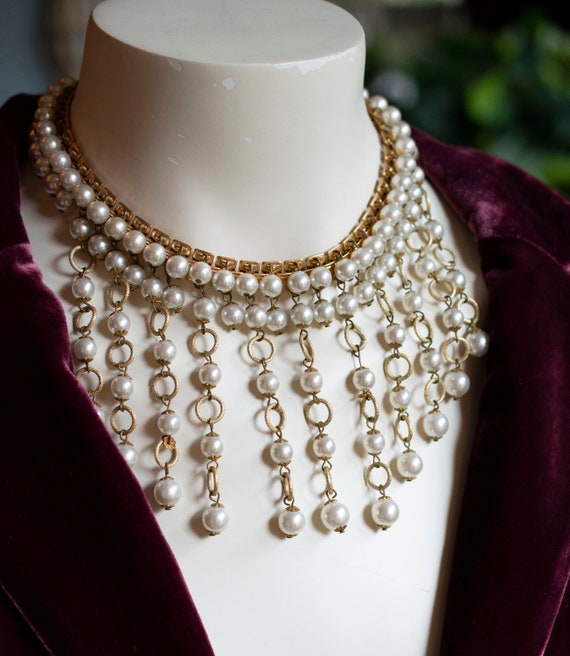 Vintage Pearl Choker