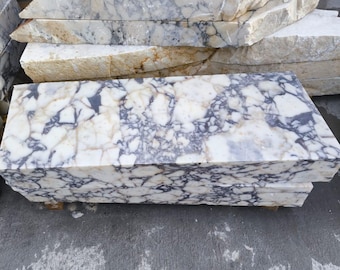 Marble Bathroom Vanity Sink: Fluted Front Style (Wall Mount)