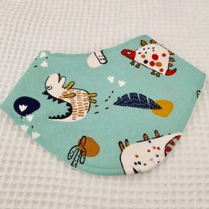 Halloween Dribble Lätzchen aus Baumwolle und Microfleece - Maßanfertigung - 0-3m/3-6m/6-12m - Super Weich - KOSTENLOSE LIEFERUNG UPGRADE