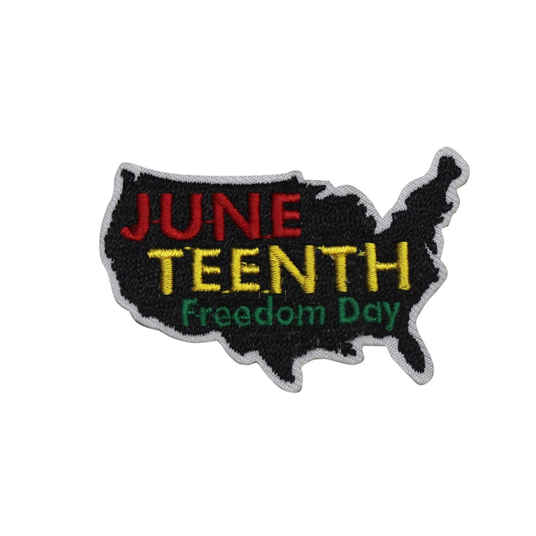 Juneteenth Patch Juneteenth Freedom Day Embroidered Iron on Patch - June 19th - 97-I - Etsy