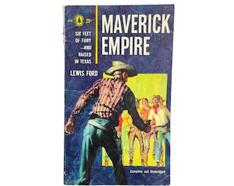 Maverick Empire by Lewis Ford 1957 (Popular Library) Pulp Fiction