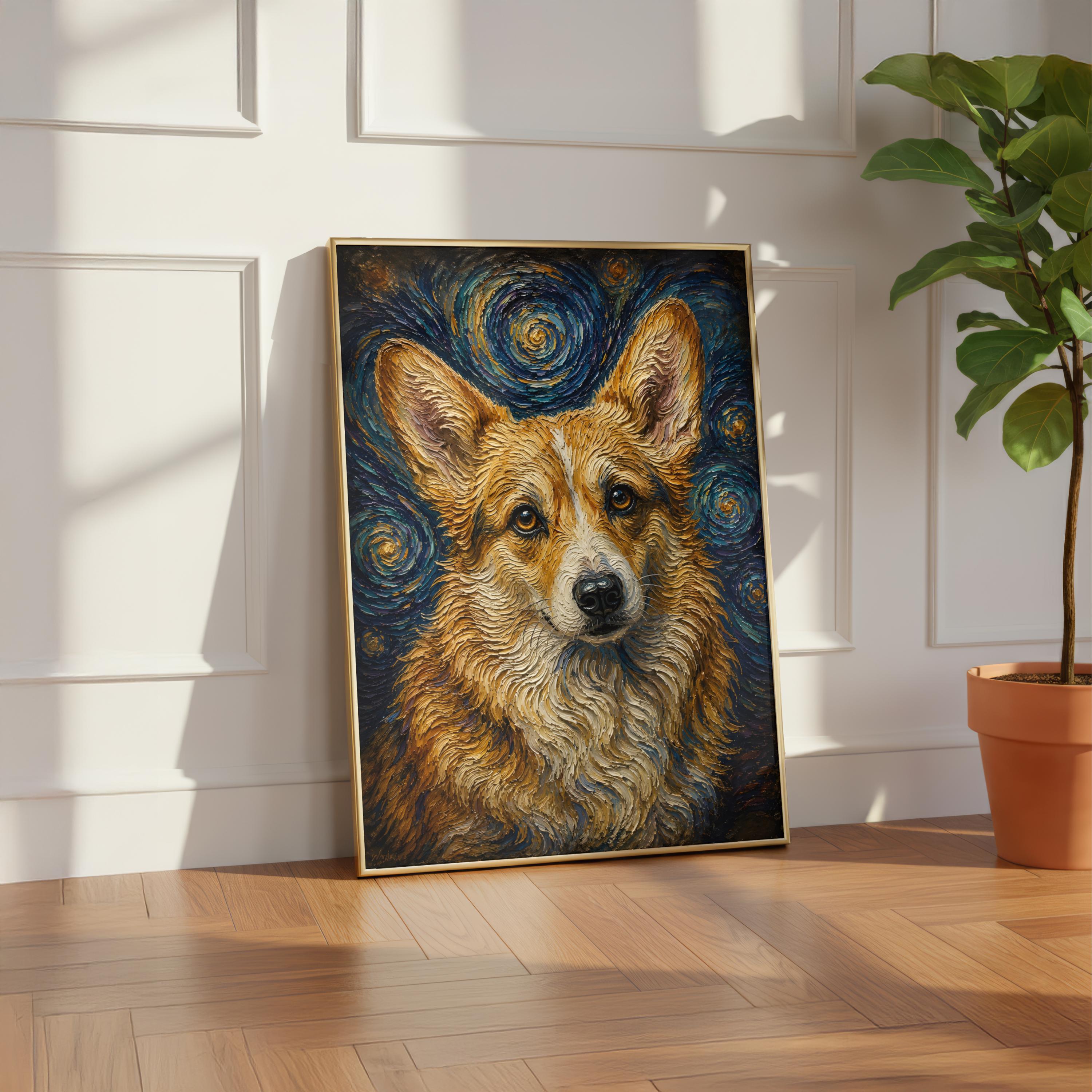 Van gogh corgi - Etsy 日本