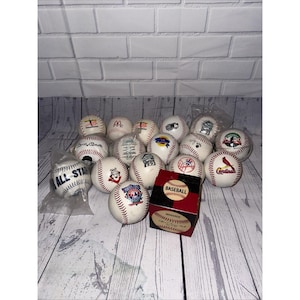 Lot of 15+ Used Baseballs Signed Souvenir Practice Montreal Expos Marlins Lot