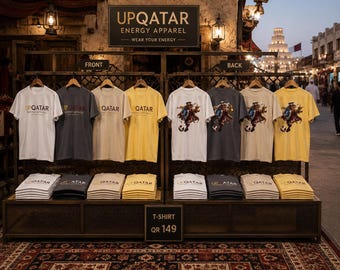 Lustige Katar Fussball T-Shirt | Katar Fußball-Fan-Tee / WM-Fußball-Grafik / Katar-Fan-Geschenk
