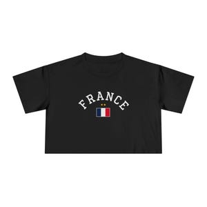 France World Cup 2026 Women's Tshirt, Crop Tee | Soccer Worldcup 2026 Tee, women, football, Jersey image 9