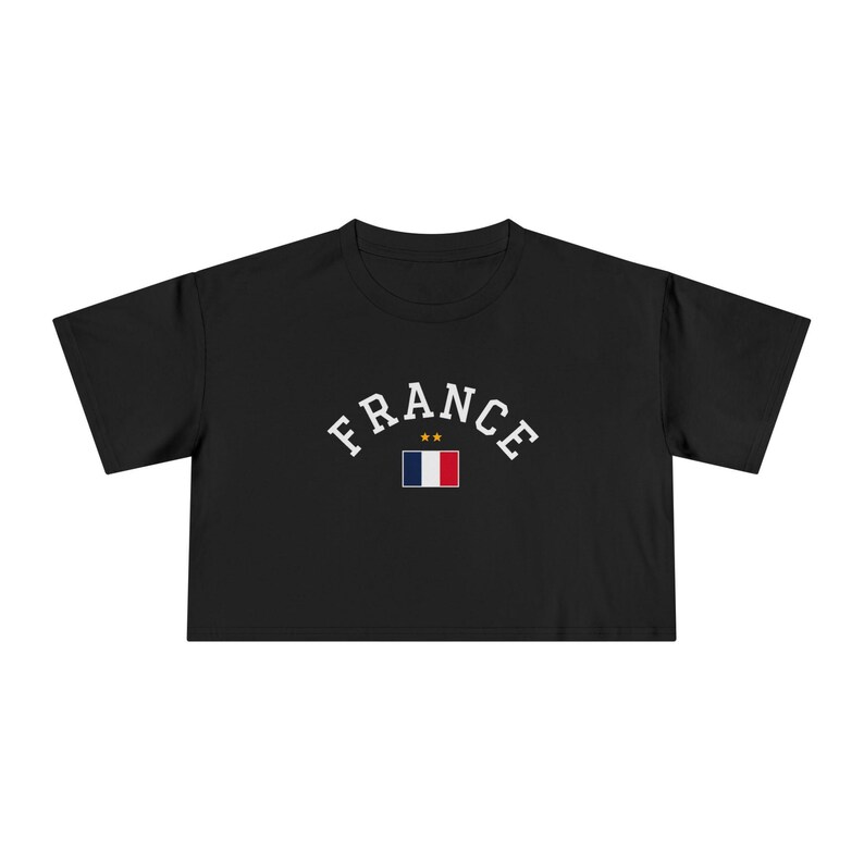 France World Cup 2026 Women's Tshirt, Crop Tee | Soccer Worldcup 2026 Tee, women, football, Jersey image 9
