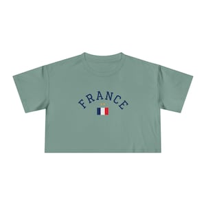 France World Cup 2026 Women's Tshirt, Crop Tee | Soccer Worldcup 2026 Tee, women, football, Jersey image 10