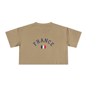 France World Cup 2026 Women's Tshirt, Crop Tee | Soccer Worldcup 2026 Tee, women, football, Jersey image 8