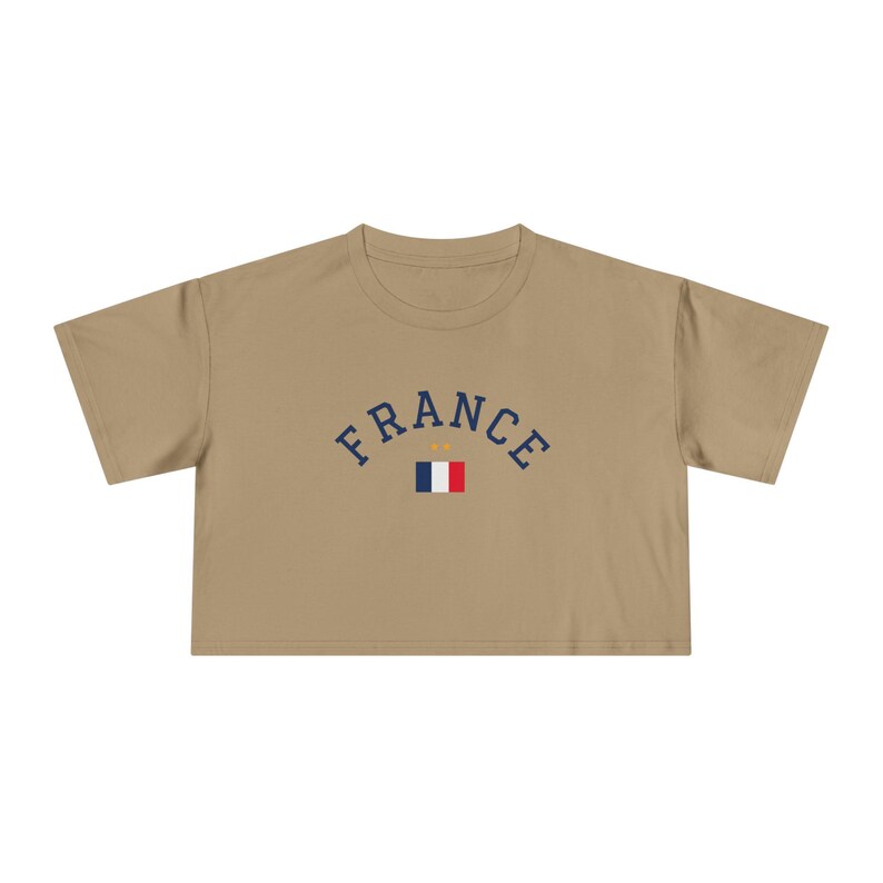 France World Cup 2026 Women's Tshirt, Crop Tee | Soccer Worldcup 2026 Tee, women, football, Jersey image 8