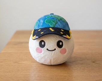 Bambola di peluche Artemis Moon, mascotte di Rise Zero Gravity, giocattolo spaziale, missione astronauta in morbido cotone