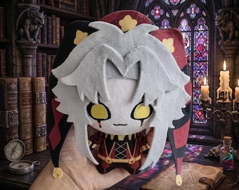 ピエロ ザ フリーク サーカス ぬいぐるみ、ハーレクイン ジェスター アニメ ドール、ソフト カワイイ ダーク
