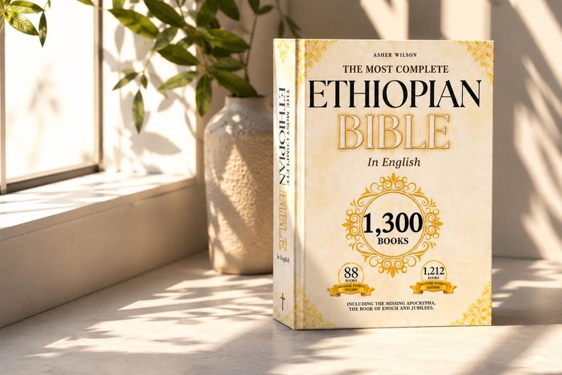 Complete Ethiopian Bible Collection – Book of Enoch & Hidden Scriptures ...