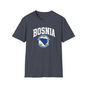 Bosnia Crest World Cup Tee | Bosnia and Herzegovina FIFA 2026 image 12