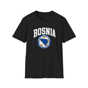 Bosnia Crest World Cup Tee | Bosnia and Herzegovina FIFA 2026 image 5