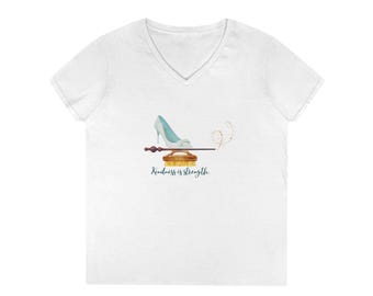 Cinderella Strong V-Neck T-Shirt