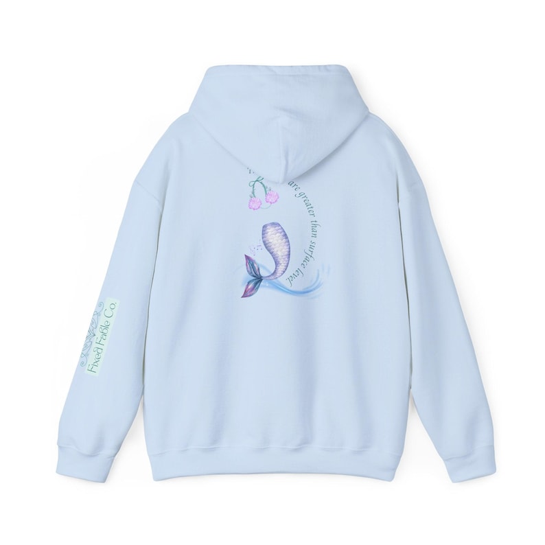 Little Mermaid's Depth Unisex Heavy Blend™ Hooded Sweatshirt