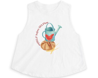 Red Hen's Self Cropped Tank Top
