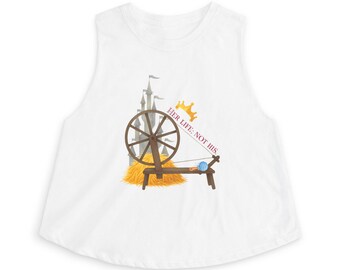 Miller's Daughter's Life Cropped Tank Top