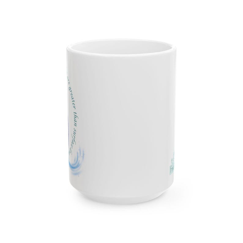 Little Mermaid's Depth Ceramic Mug, 15oz