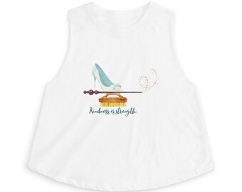 Cinderella Strong Cropped Tank Top