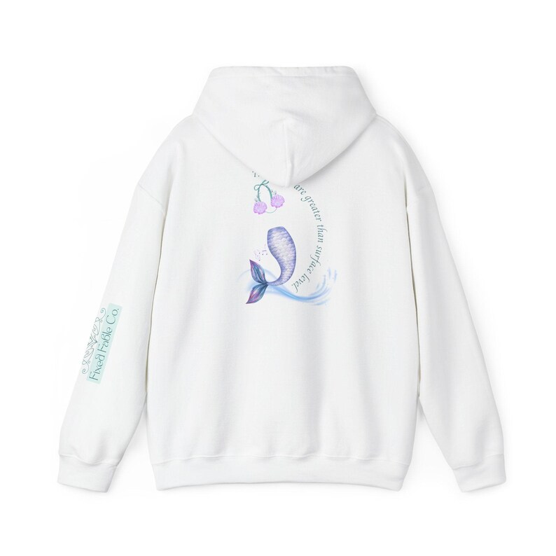 Little Mermaid's Depth Unisex Heavy Blend™ Hooded Sweatshirt