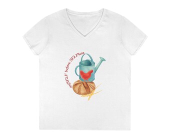 Red Hen's Self Ladies' V-Neck T-Shirt