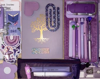 Paquete Básico B Morado Chica Bonita Bookish