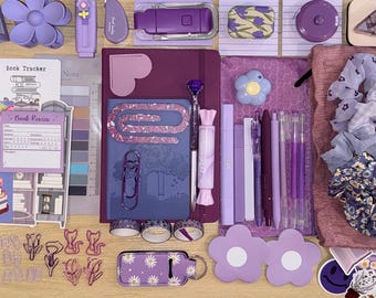 Purple-ish Pretty Girl Bookish Bundle