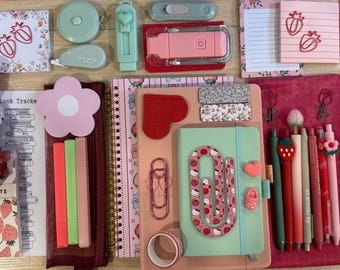 Strawberry and Fields Cozy Pretty Girl Bookish Bundle