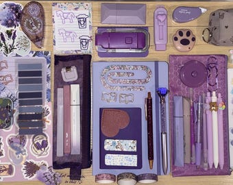 The Purple Teddy Pretty girl Bookish Bundle