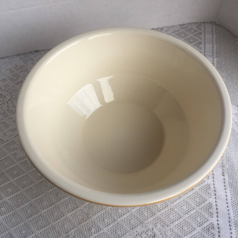 Pear Serving Bowl Vintage Ceramic Hand Painted Bowl Made in Portugal