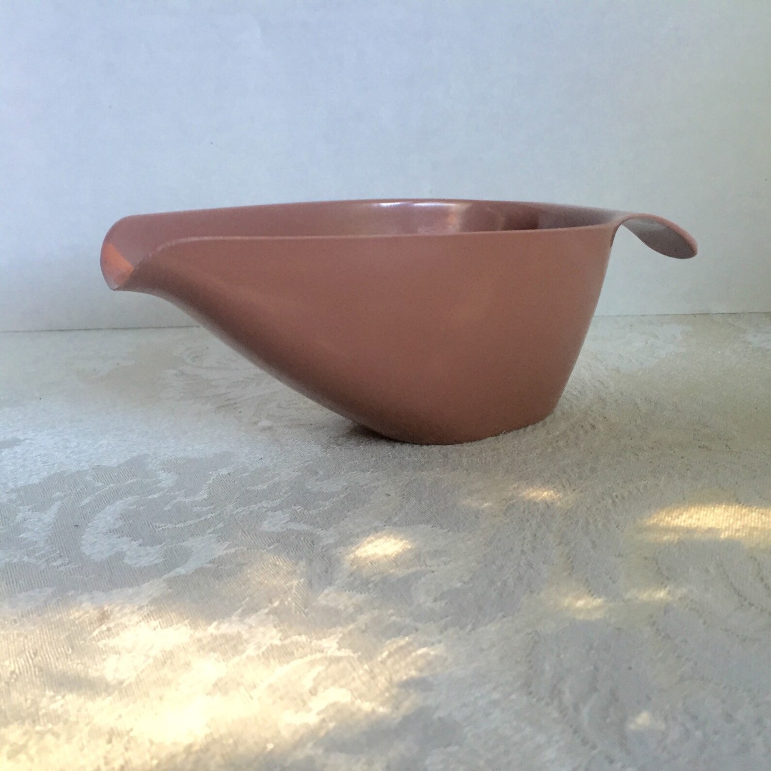Melamine Mid Century Modern Gravy Boat / Vintage Brown Gravy Etsy