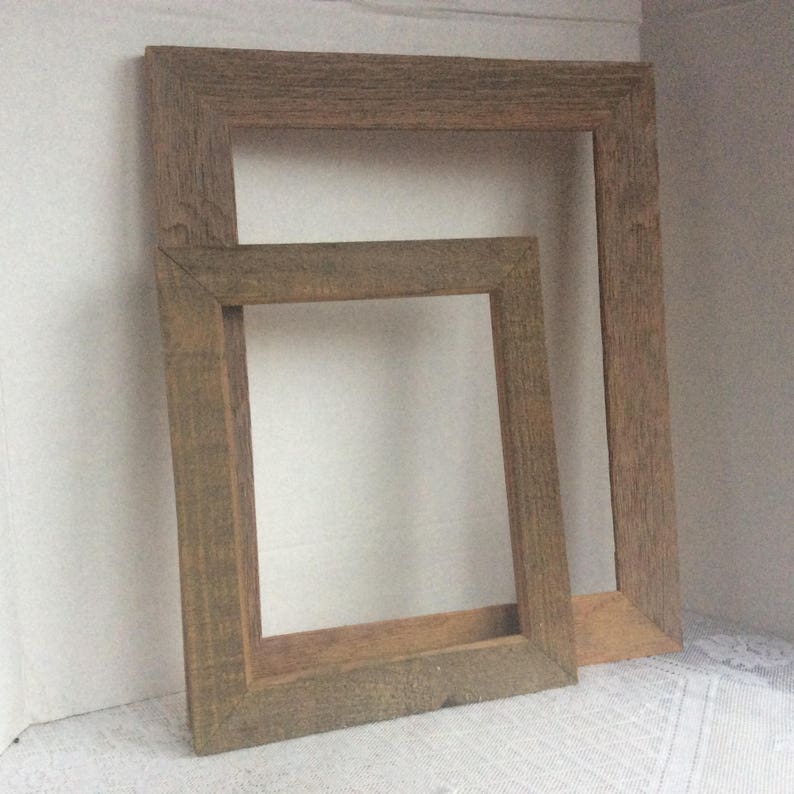 Picture Frames Vintage Wood Rustic Rectangle Wooden Image 0