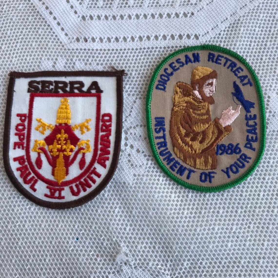 Sale Vintage Boy Scout Patches from the 1980's / Michigan