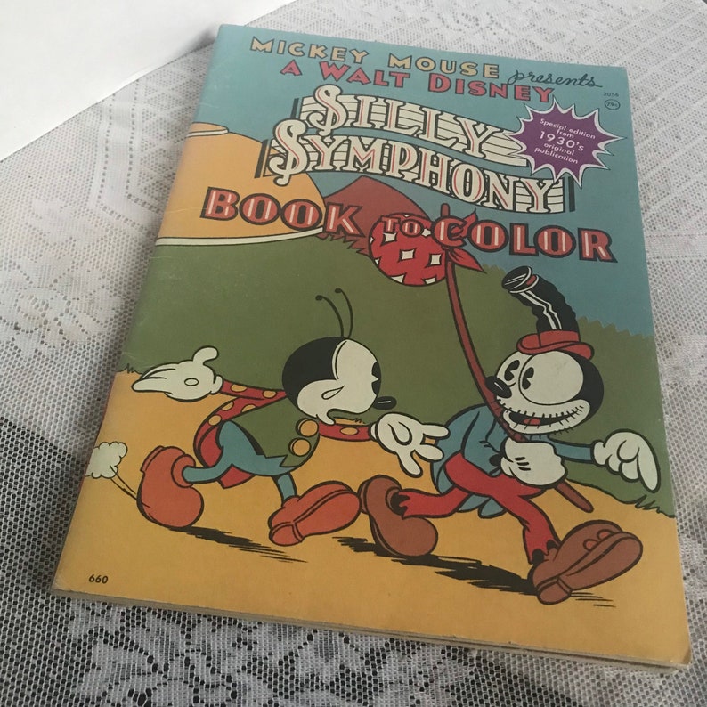 Vintage Disney Coloring Books Etsy